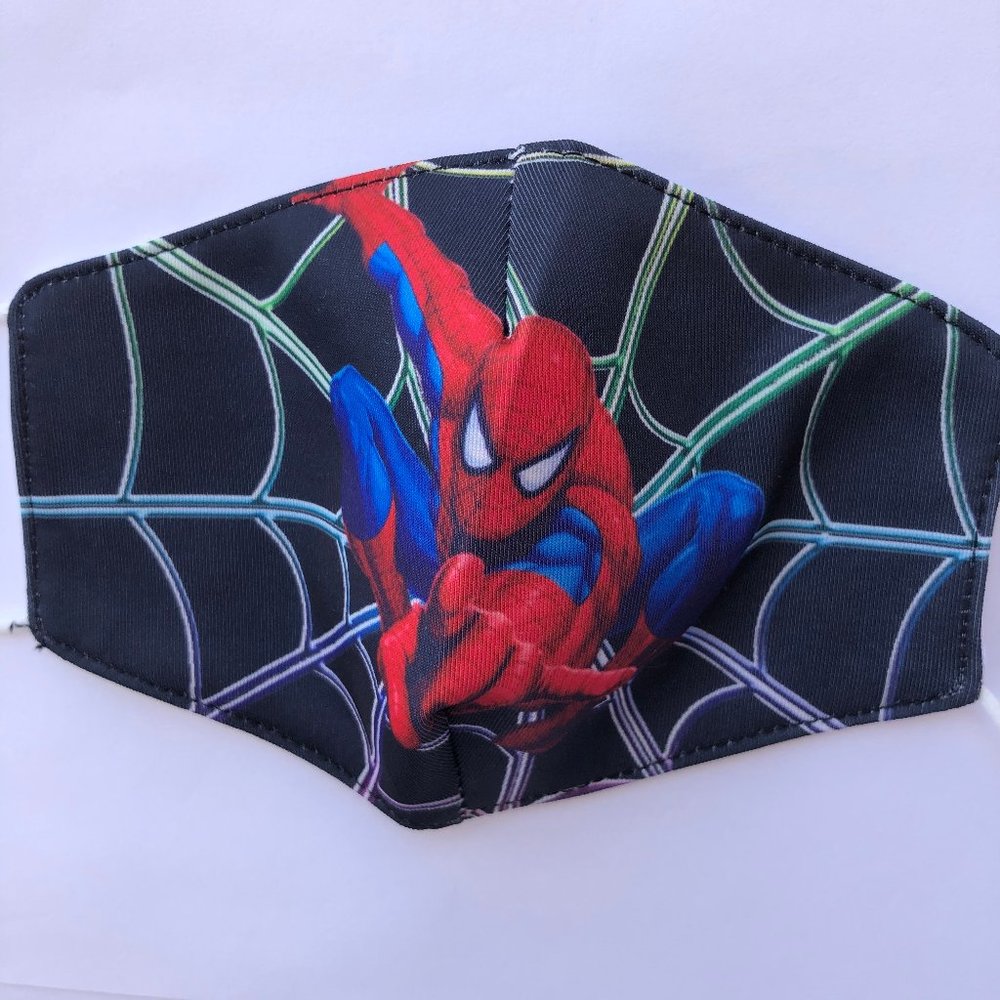 spider man kids face mask